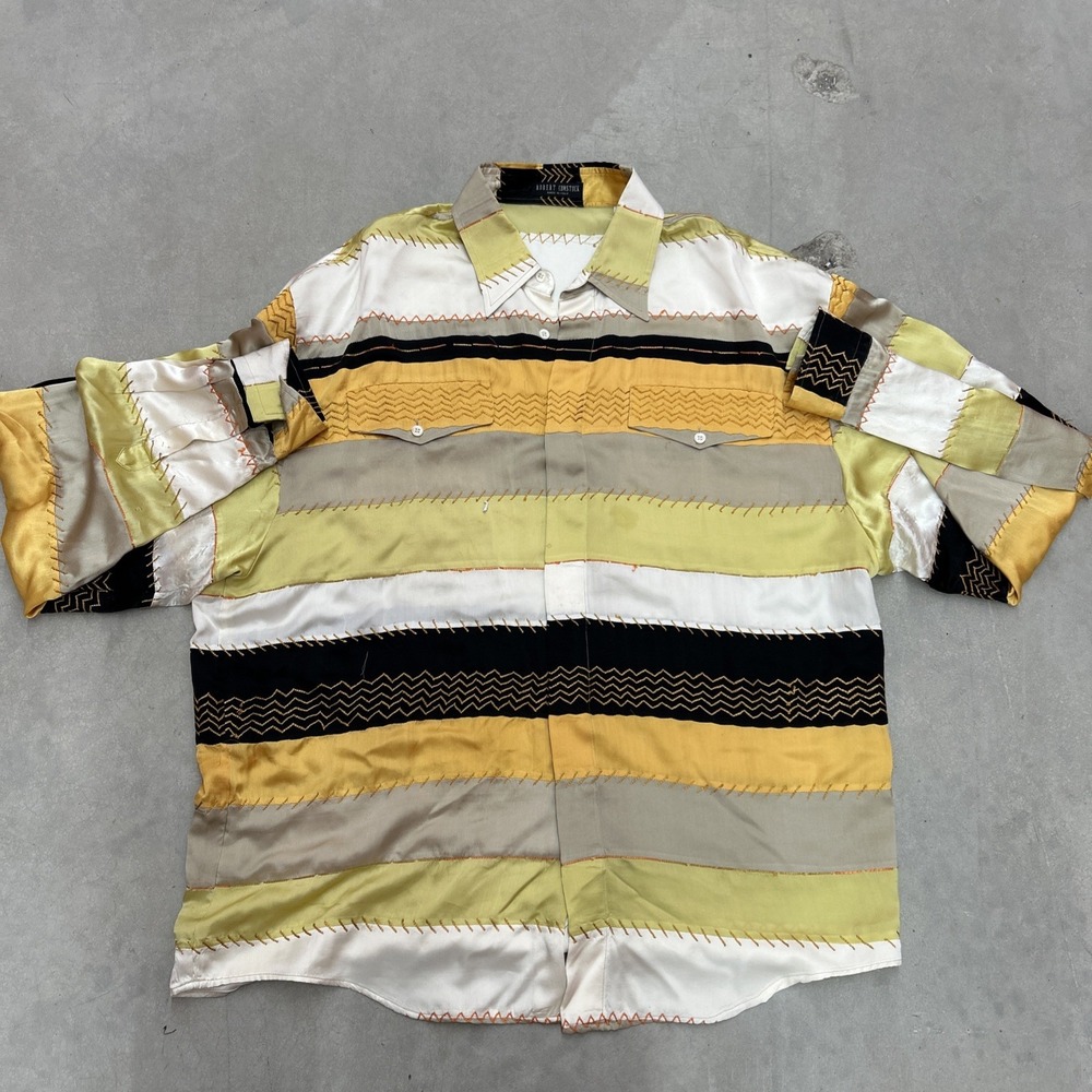 Robert Comstock Multicolored Men's Button-Up Long Sleeve | Minor Blemishing